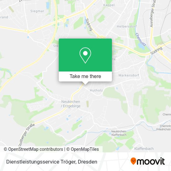 Карта Dienstleistungsservice Tröger