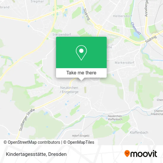 Карта Kindertagesstätte