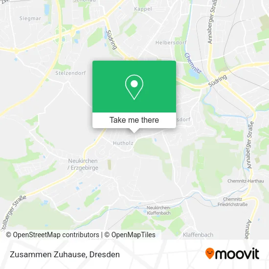 Карта Zusammen Zuhause