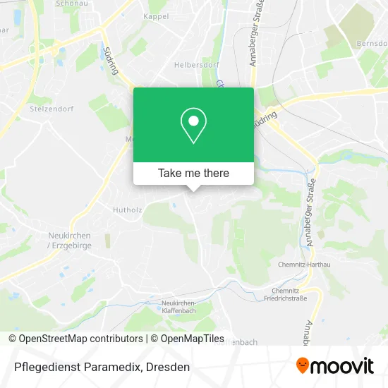 Карта Pflegedienst Paramedix