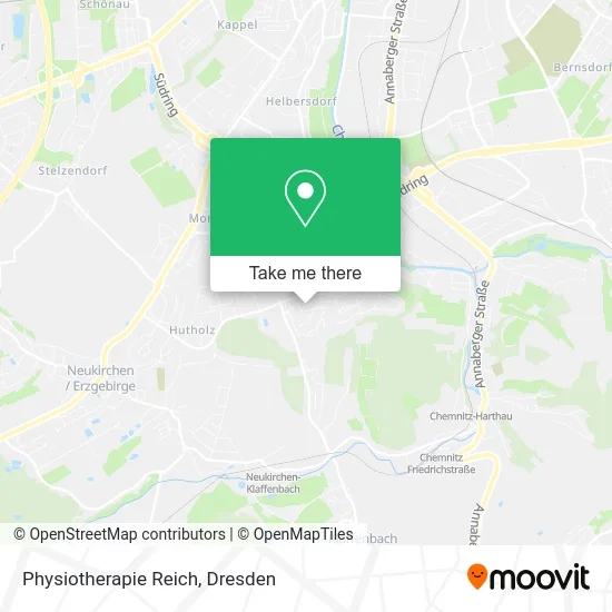 Карта Physiotherapie Reich