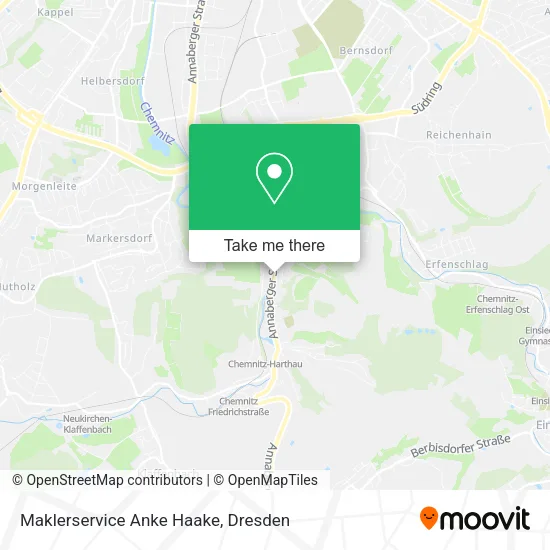 Карта Maklerservice Anke Haake