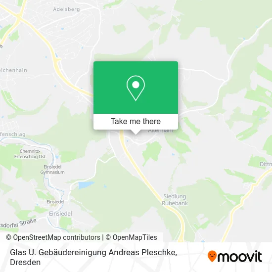 Карта Glas U. Gebäudereinigung Andreas Pleschke