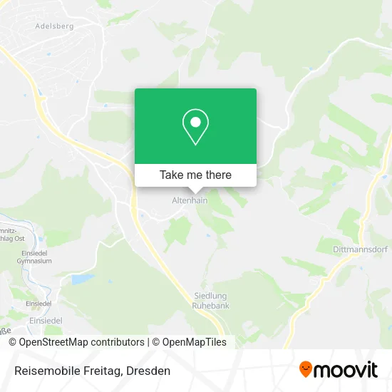 Карта Reisemobile Freitag