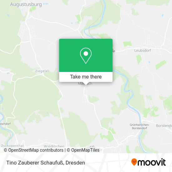 Карта Tino Zauberer Schaufuß