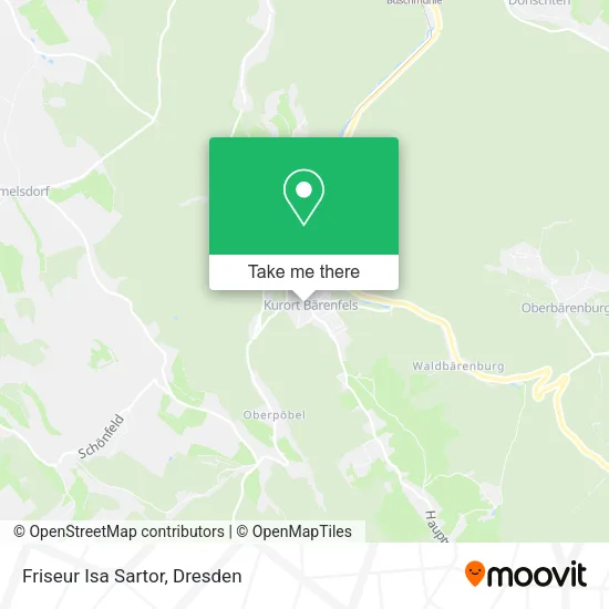 Карта Friseur Isa Sartor
