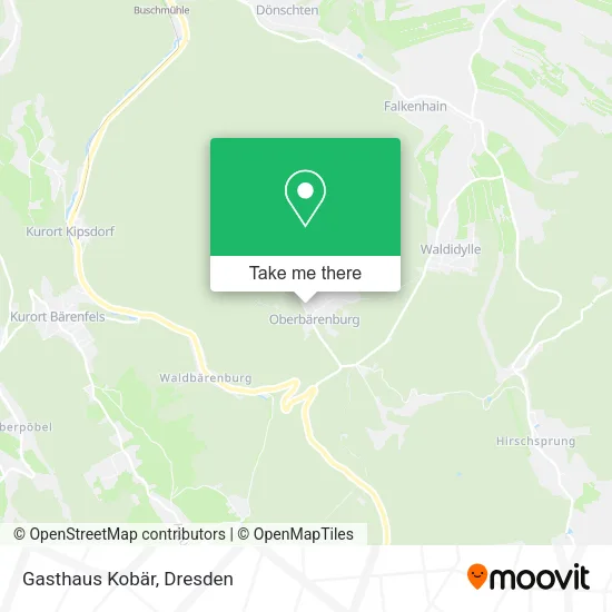 Карта Gasthaus Kobär