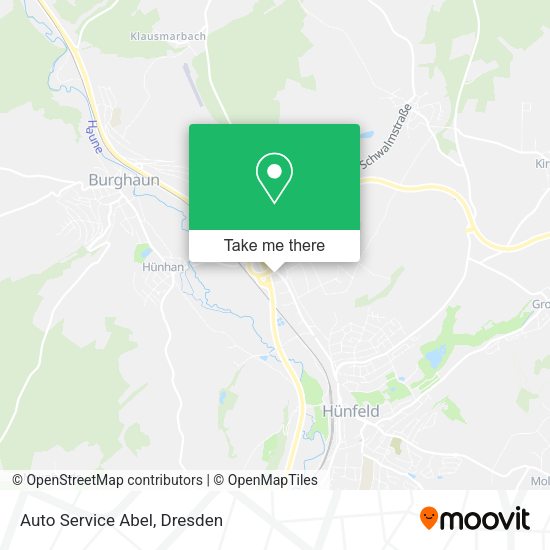 Карта Auto Service Abel