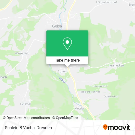 Карта Schleid B Vacha