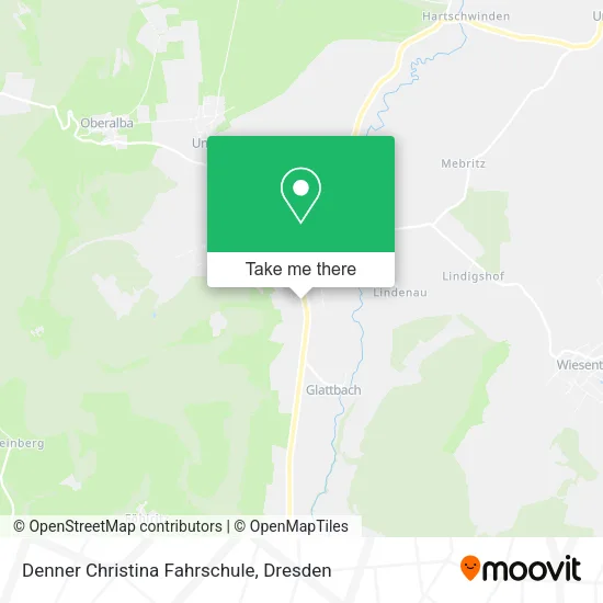 Denner Christina Fahrschule map