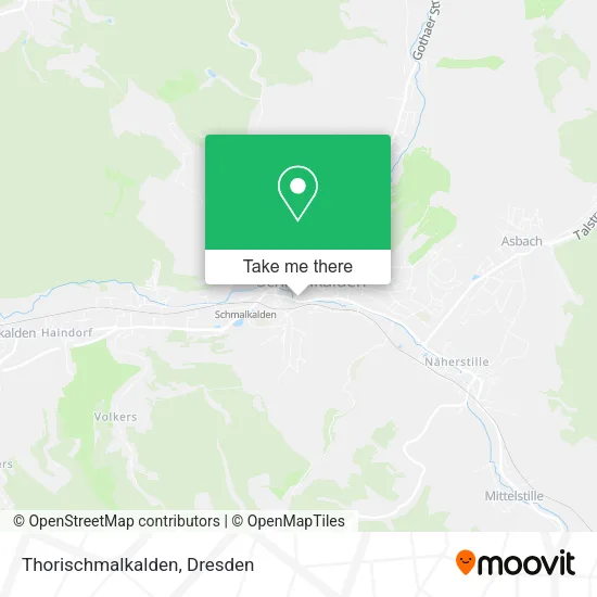 Карта Thorischmalkalden