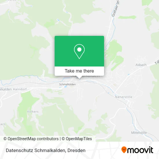 Карта Datenschutz Schmalkalden