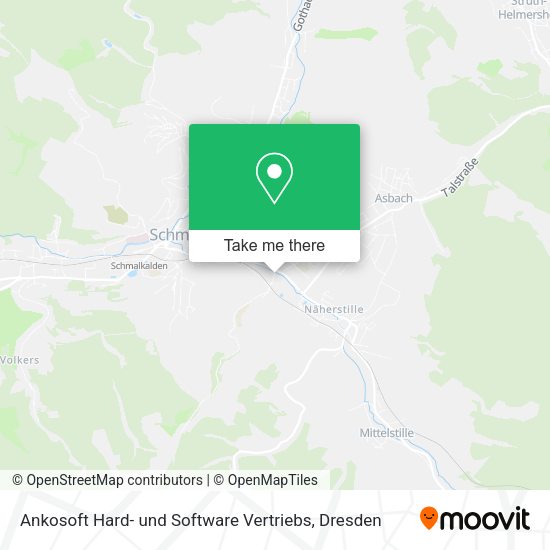 Карта Ankosoft Hard- und Software Vertriebs