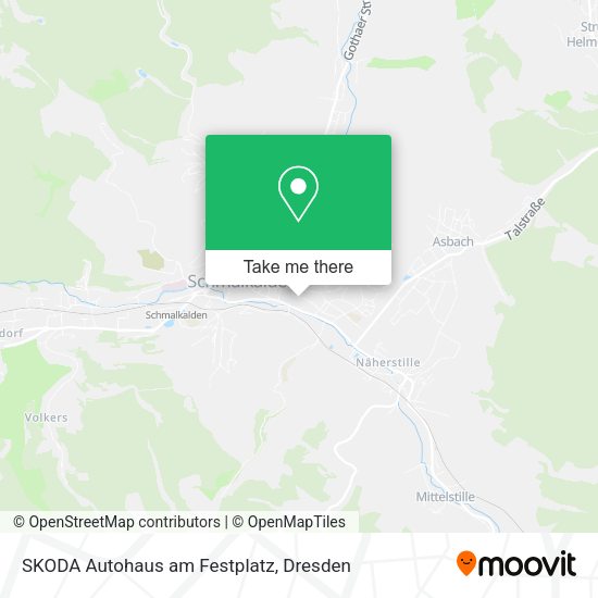 Карта SKODA Autohaus am Festplatz