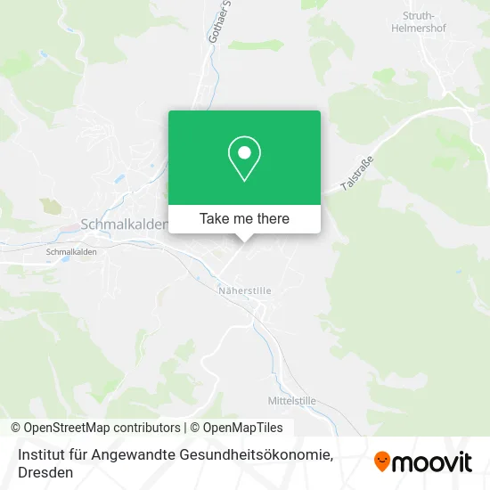 Карта Institut für Angewandte Gesundheitsökonomie