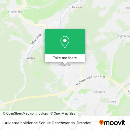 Карта Allgemeinbildende Schule Geschwenda