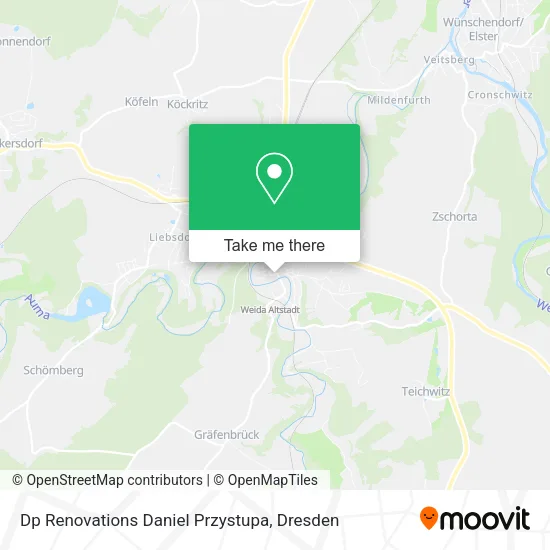 Карта Dp Renovations Daniel Przystupa