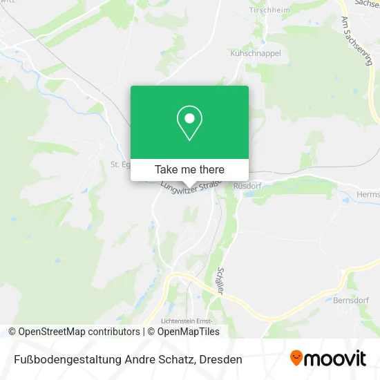 Карта Fußbodengestaltung Andre Schatz