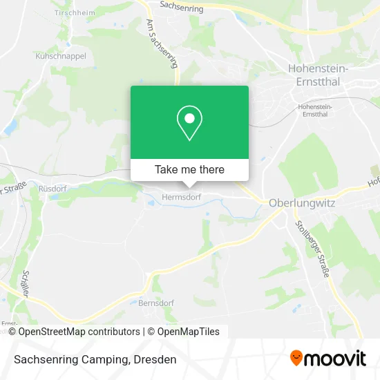Карта Sachsenring Camping