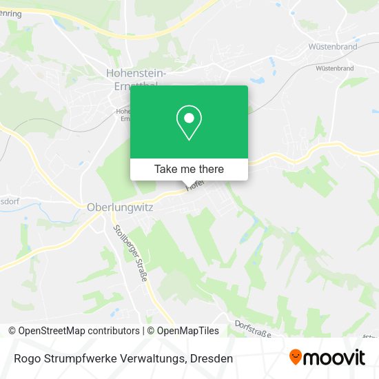 Карта Rogo Strumpfwerke Verwaltungs