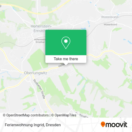 Карта Ferienwohnung Ingrid