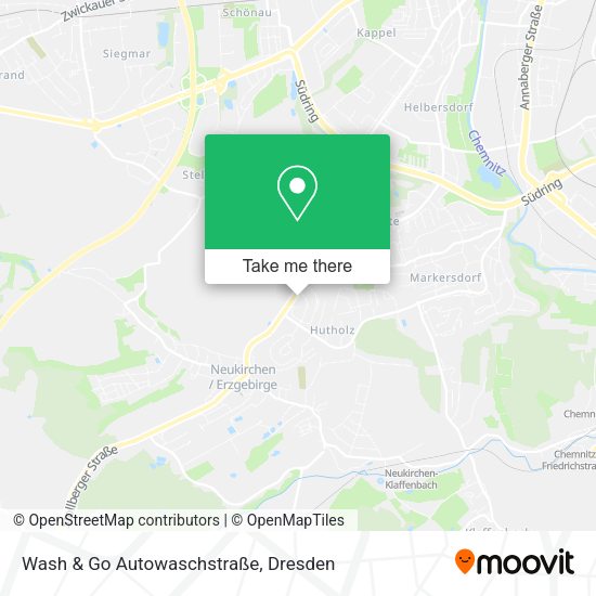 Карта Wash & Go Autowaschstraße