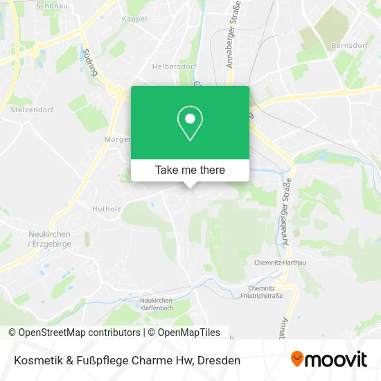 Карта Kosmetik & Fußpflege Charme Hw