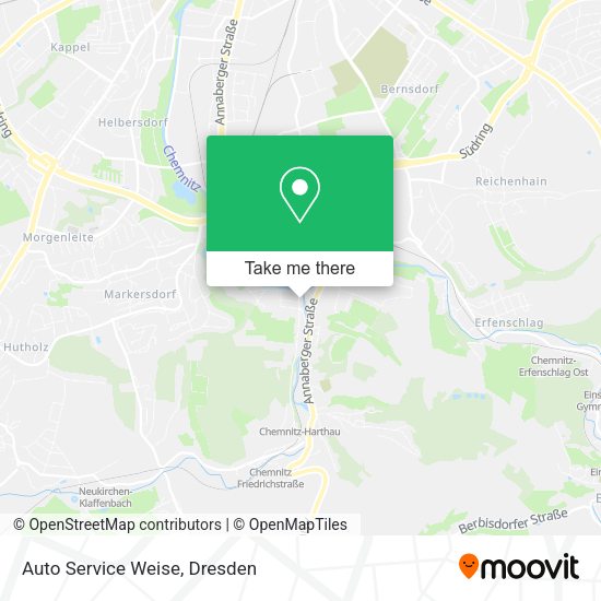 Карта Auto Service Weise