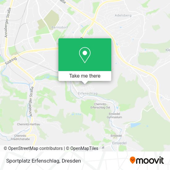 Карта Sportplatz Erfenschlag