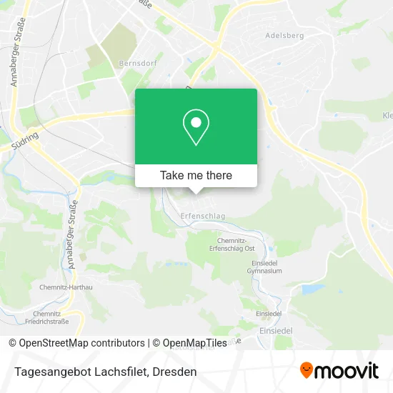 Карта Tagesangebot Lachsfilet