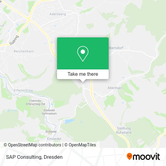 Карта SAP Consulting
