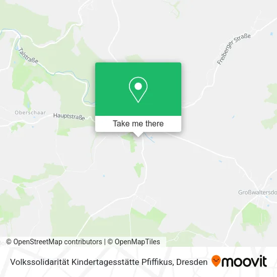 Карта Volkssolidarität Kindertagesstätte Pfiffikus