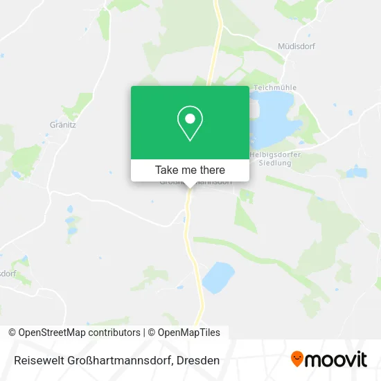 Карта Reisewelt Großhartmannsdorf