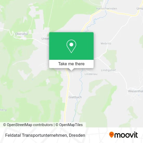 Карта Feldatal Transportunternehmen
