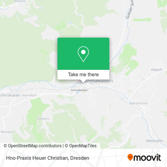 Карта Hno-Praxis Heuer Christian