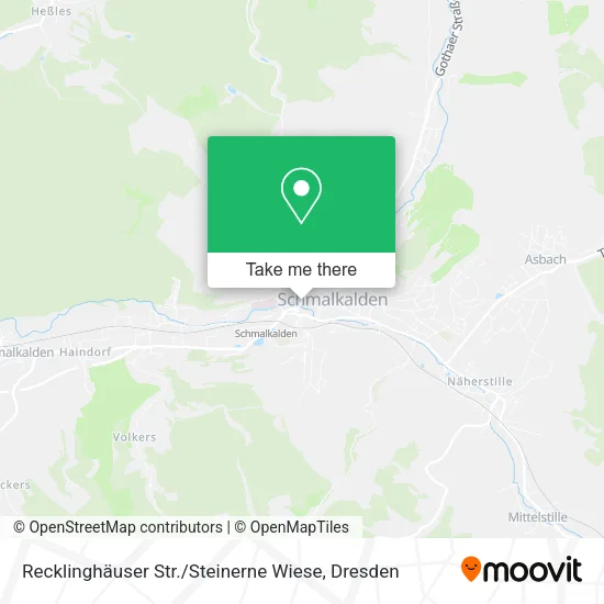 Карта Recklinghäuser Str. / Steinerne Wiese