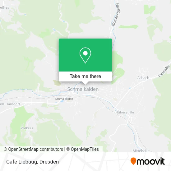 Карта Cafe Liebaug