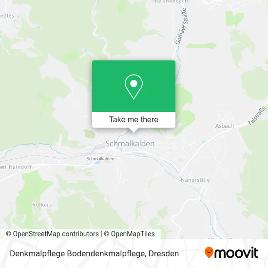 Карта Denkmalpflege Bodendenkmalpflege