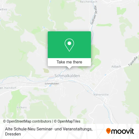 Карта Alte Schule-Neu Seminar- und Veranstaltungs