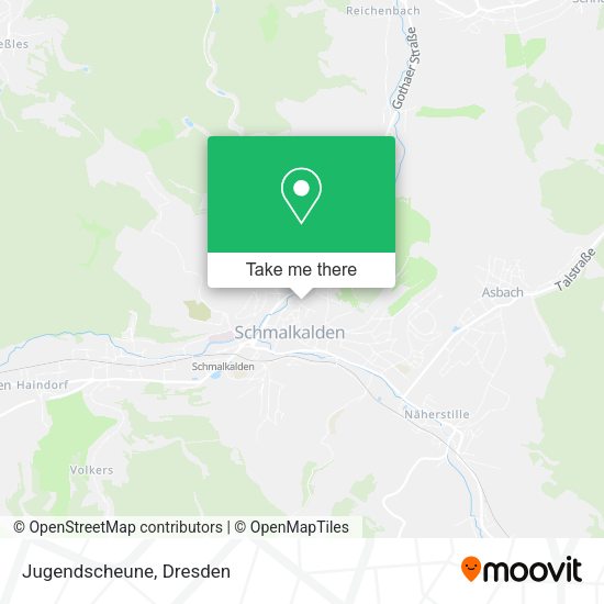 Карта Jugendscheune