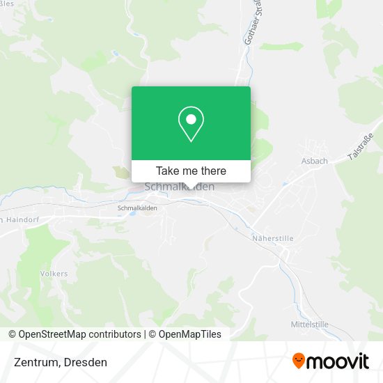 Карта Zentrum