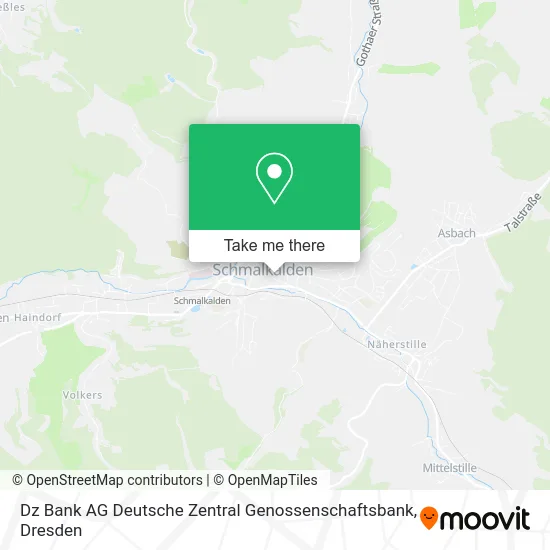 Карта Dz Bank AG Deutsche Zentral Genossenschaftsbank