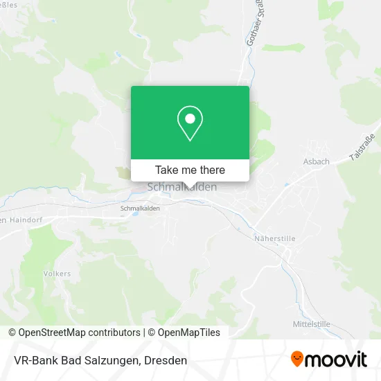 VR-Bank Bad Salzungen map