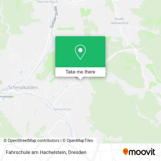 Карта Fahrschule am Hachelstein