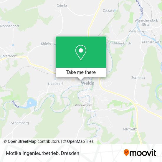Карта Motika Ingenieurbetrieb