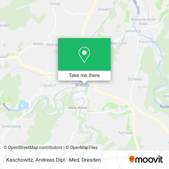 Карта Kaschowitz, Andreas Dipl. -Med