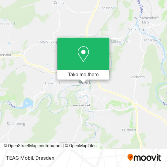 Карта TEAG Mobil