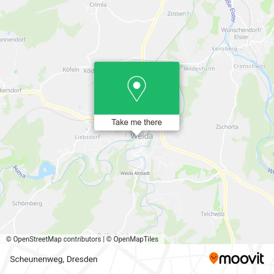Карта Scheunenweg