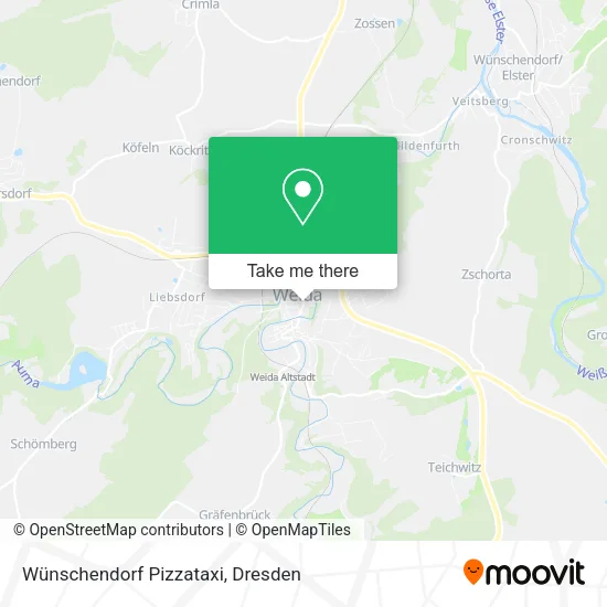 Карта Wünschendorf Pizzataxi