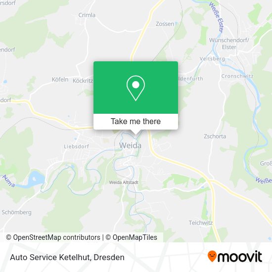 Карта Auto Service Ketelhut